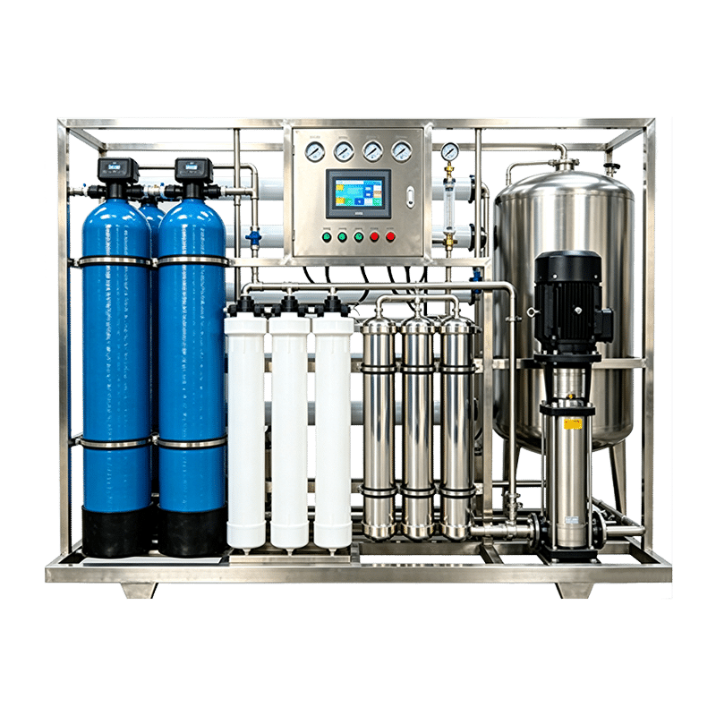 Water Treatment Plant Ultra Filtration Reverse Osmosis System 6t/h